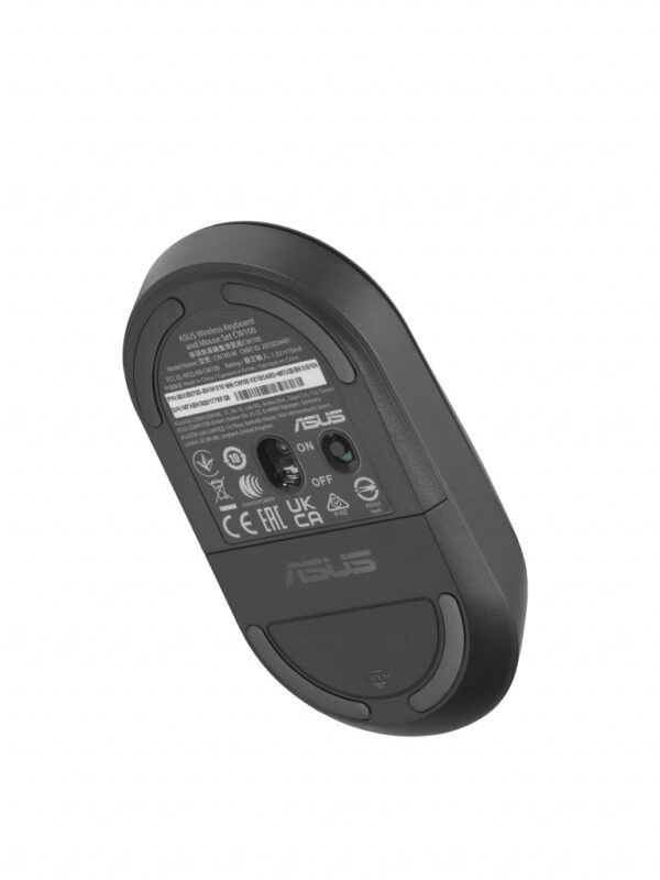 ASUS CW100 toetsenbord Inclusief muis Universeel RF Draadloos QWERTY Amerikaans Engels Zwart - Afbeelding 9