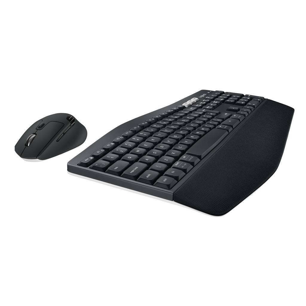 Logitech 920-008225 toetsenbord Inclusief muis Universeel RF-draadloos + Bluetooth AZERTY Belgisch Zwart - Afbeelding 6