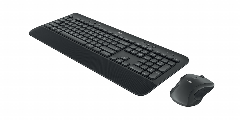 Logitech 920-008923 toetsenbord Inclusief muis Kantoor RF Draadloos QWERTY US International Zwart - Afbeelding 5