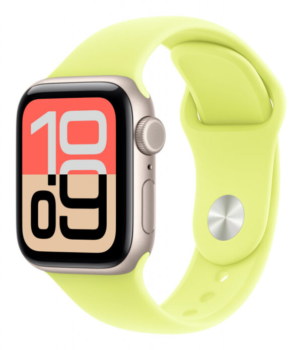 Apple MFFT4ZM/A slimme draagbare accessoire Band Geel Fluorelastomeer - Afbeelding 2