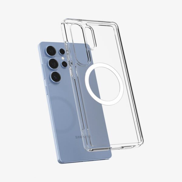 Spigen Ultra Hybrid (MagFit) mobiele telefoon behuizingen 17,5 cm (6.9") Hoes Transparant, Wit - Afbeelding 4