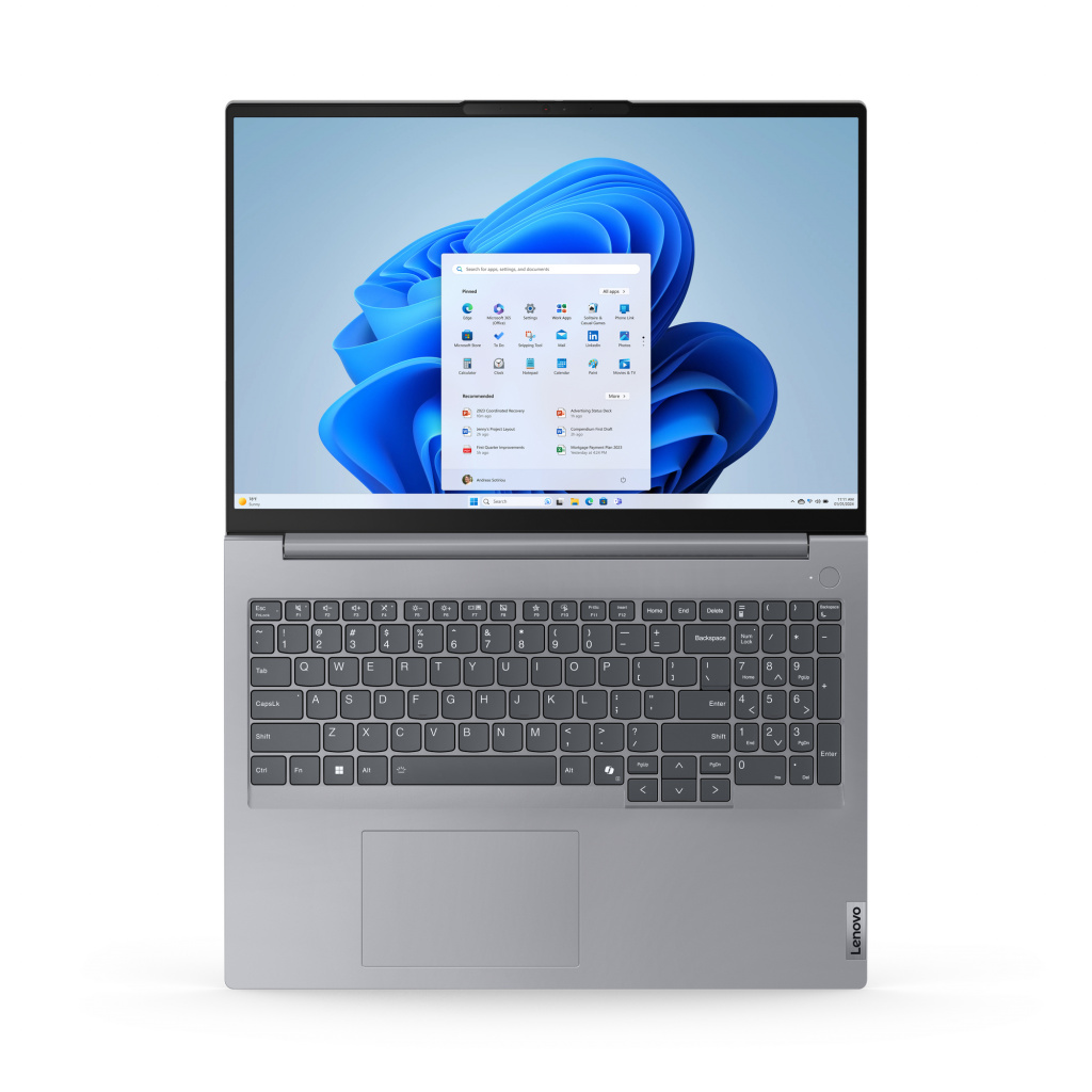 Lenovo ThinkBook 16 G7 ARP AMD Ryzen™ 7 7735HS Laptop 40,6 cm (16") WUXGA 16 GB DDR5-SDRAM 512 GB SSD Wi-Fi 6E (802.11ax) Window - Afbeelding 14