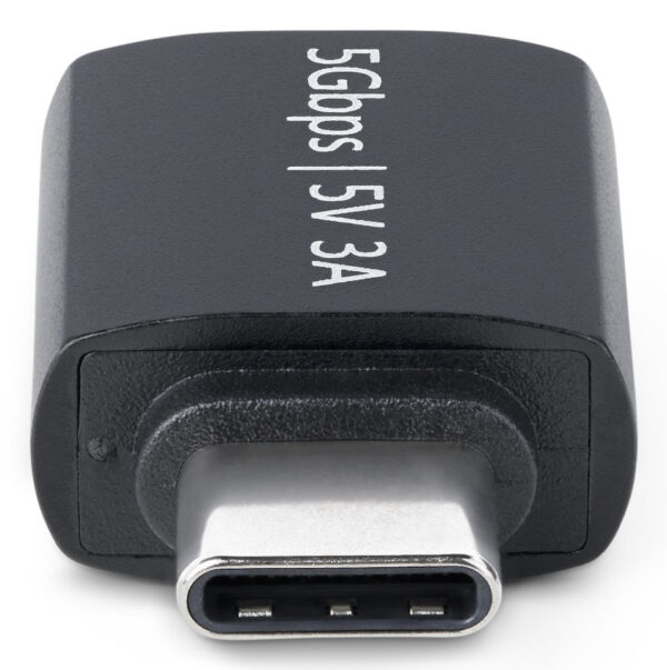 StarTech.com USB-C naar USB-A Adapter, USB 5Gbps, 3A, USB-C Male naar USB-A Female Converter, Duurzame Metalen Behuizing - Thund - Afbeelding 8