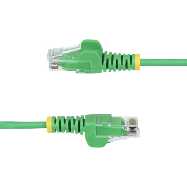 StarTech.com 15m Dunne CAT6 Ethernet Kabel, Groen, Snagless, 100W PoE, UTP, LSZH, 28AWG Pure Koperdraad, Slim RJ45 Netwerk Patch - Afbeelding 3