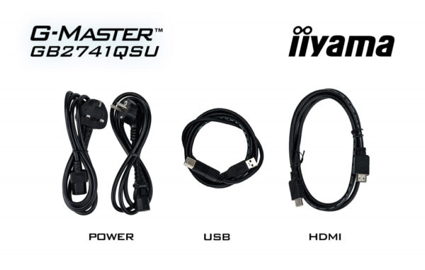 iiyama G-MASTER GB2741QSU-B1 computer monitor 68,6 cm (27") 2560 x 1440 Pixels Zwart - Afbeelding 17