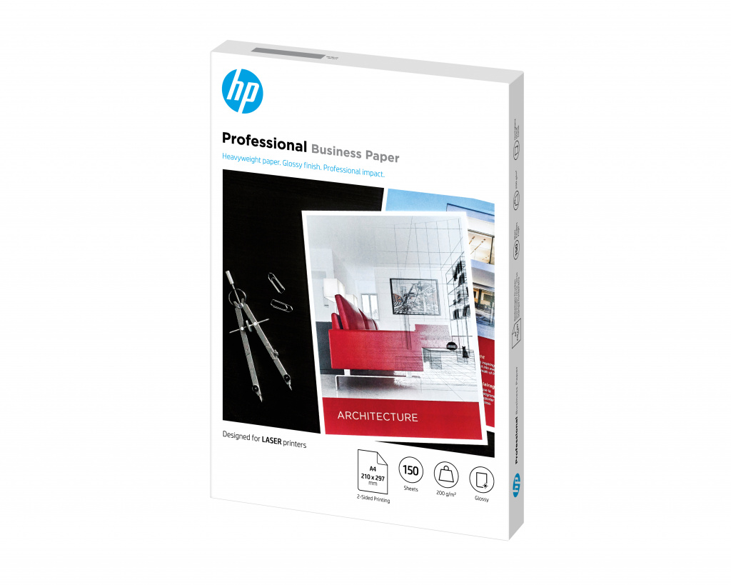 HP Professional glanzend FSC-laserpapier 200 gsm-150 vel/A4/210 x 297 mm - Afbeelding 3