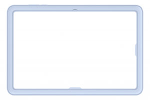 Samsung EF-JX930 37,1 cm (14.6") Hoes Blauw