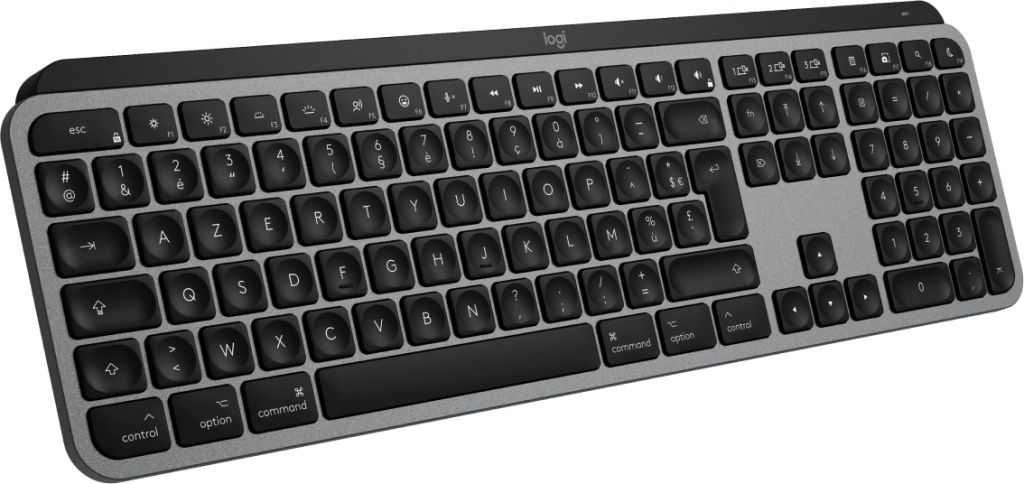 Logitech Master MX Keys S for Mac toetsenbord Kantoor RF-draadloos + Bluetooth AZERTY Frans Aluminium, Zwart - Afbeelding 3