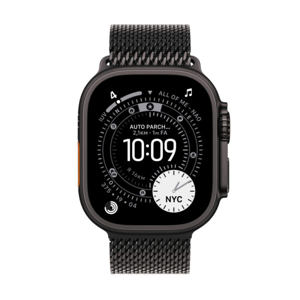 Apple Watch Ultra 3 OLED 49 mm Digitaal 422 x 514 Pixels Touchscreen 5G Zwart Wifi GPS - Afbeelding 2