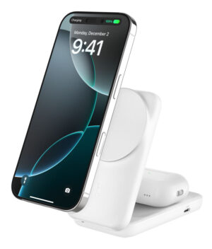 Belkin Qi2 Fitness tracker, Hoofdtelefoons, Smartphone, Smartwatch Wit USB Draadloos opladen Snel opladen Binnen
