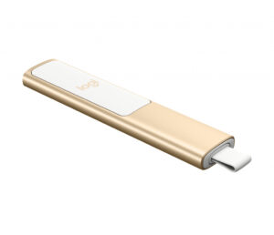 Logitech 910-004862 Draadloze presenter Bluetooth/RF Goud