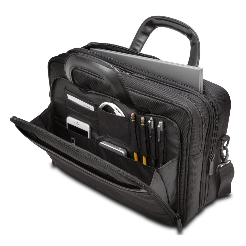 Kensington Contour 2.0 Business Laptop Briefcase — 15.6" - Afbeelding 2