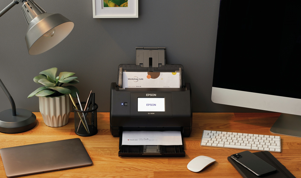 Epson WorkForce ES-580W, A4 automatische duplexscanner met Wi-Fi en gebruiksvriendelijk touchscreen - Afbeelding 16