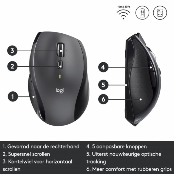 Logitech Marathon Mouse M705 - Afbeelding 3