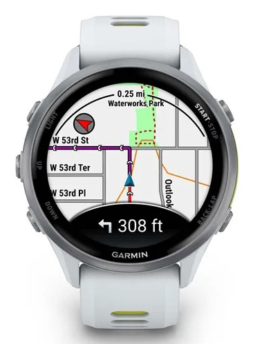 Garmin Forerunner 970 3,56 cm (1.4") AMOLED Digitaal 454 x 454 Pixels Touchscreen Wit Wifi GPS - Afbeelding 2