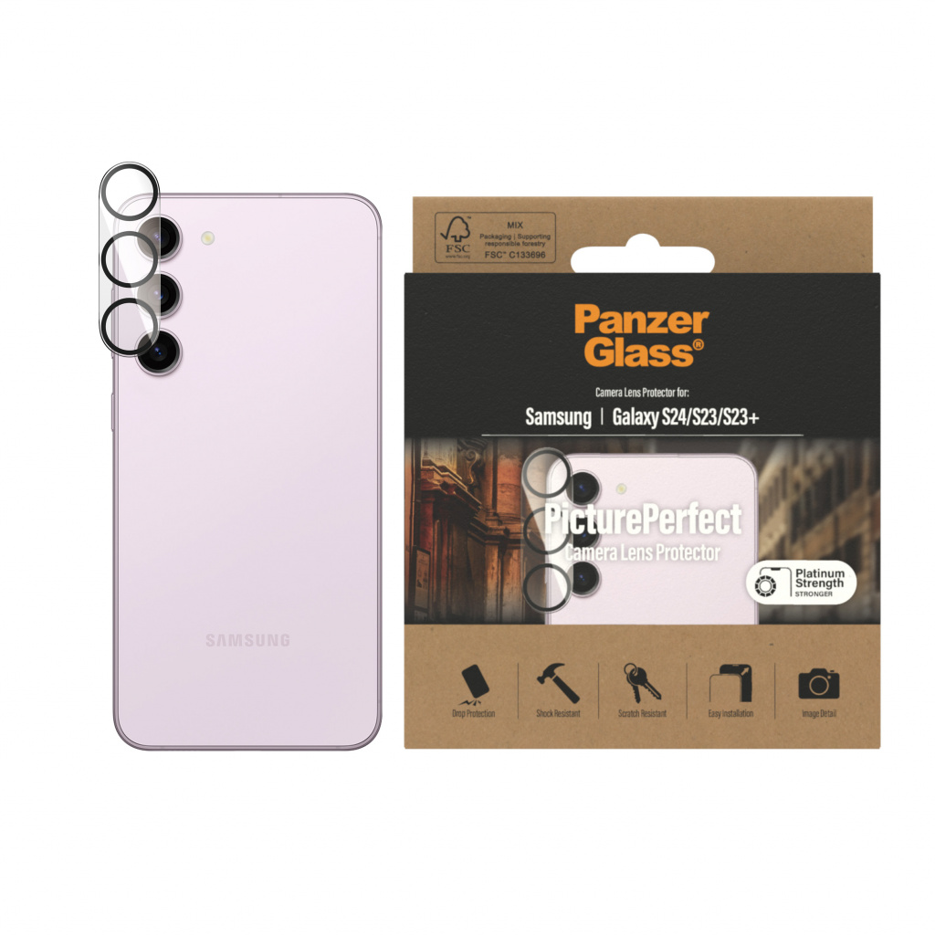 Panzerglass Gehard Glas Camera Protector Samsung Galaxy S23/S23+ - Afbeelding 3
