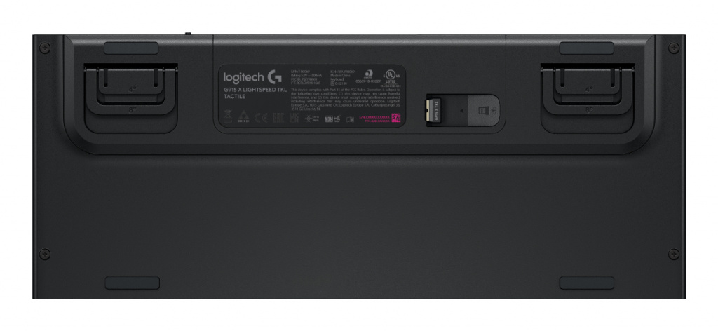 Logitech G915 X LIGHTSPEED toetsenbord Gamen USB + RF Wireless + Bluetooth QWERTZ Duits Zwart - Afbeelding 5