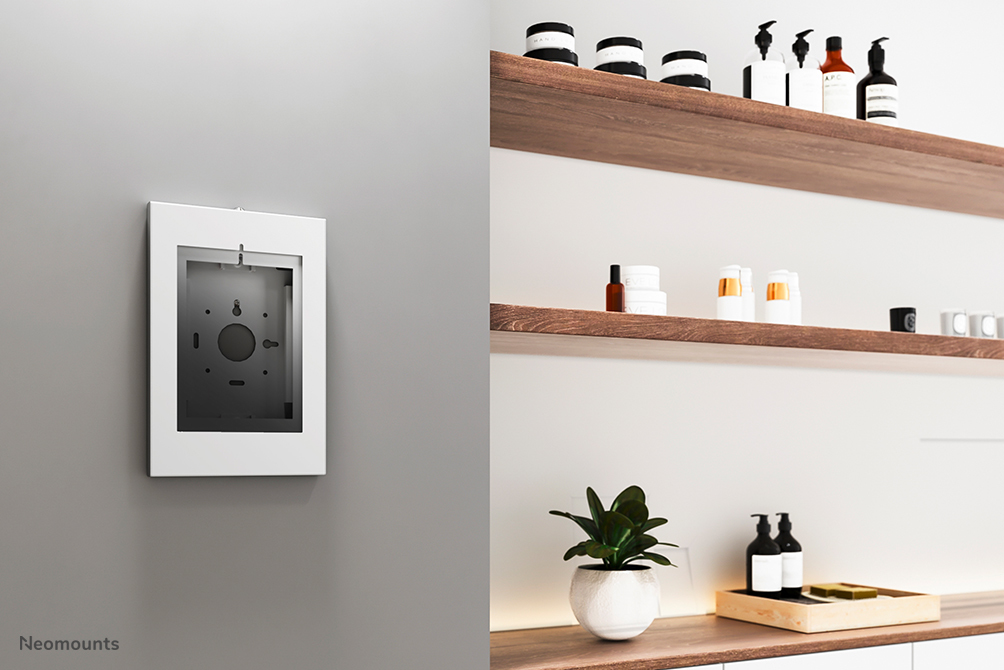 Neomounts WL15-650WH1 Tablet muurbeugel 9.7-11" - vergrendelbaar - Afbeelding 8