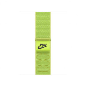 Apple Nike Sport Loop Band Groen Nylon, Gerecycled polyester, Spandex