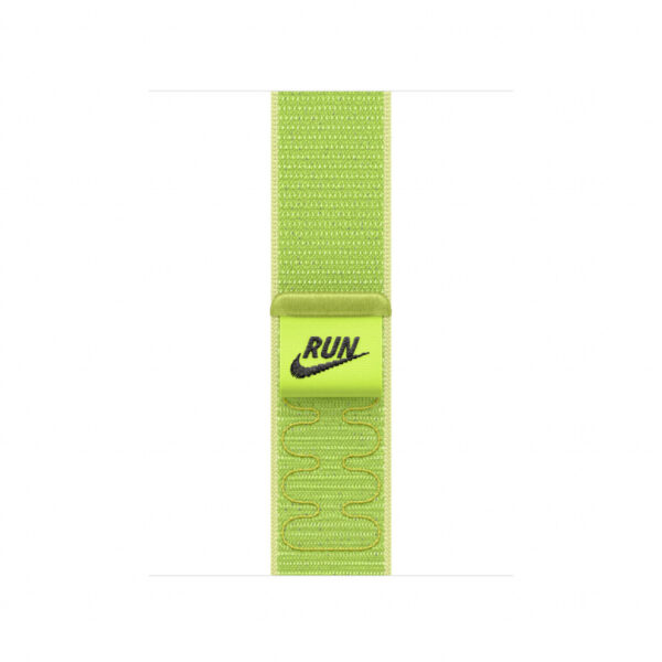 Apple Nike Sport Loop Band Groen Nylon, Gerecycled polyester, Spandex