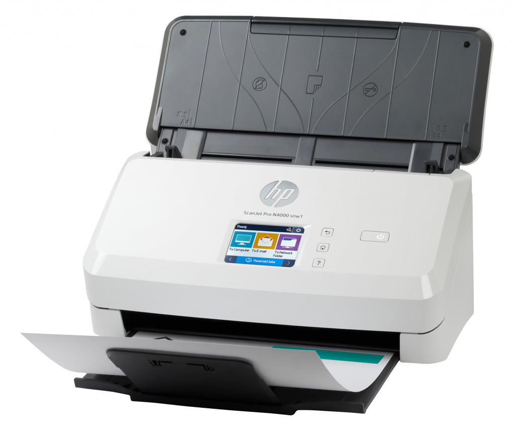 HP ScanJet Pro N4000 snw1 Paginascanner 600 x 600 DPI A4 Zwart, Wit - Afbeelding 6