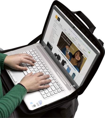 Case Logic Laptop Attaché 16" - hardcase 15,6 inch zwart - Afbeelding 8