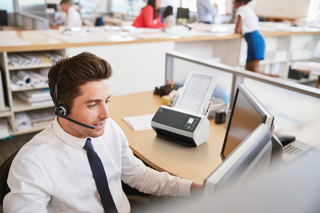 Ricoh fi-8170 ADF-/handmatige invoer scanner 600 x 600 DPI A4 Zwart, Grijs - Afbeelding 6