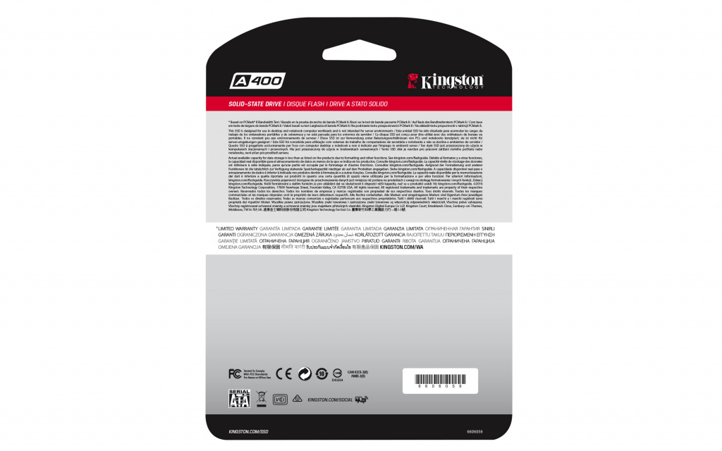 Kingston Technology A400 240 GB 2.5" SATA III TLC - Afbeelding 3