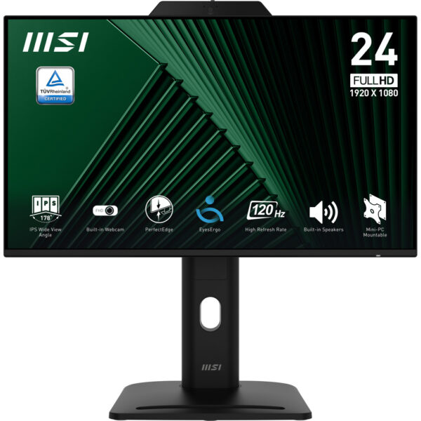 MSI Pro MP242PMG computer monitor 60,5 cm (23.8") 1920 x 1080 Pixels Full HD LCD Zwart