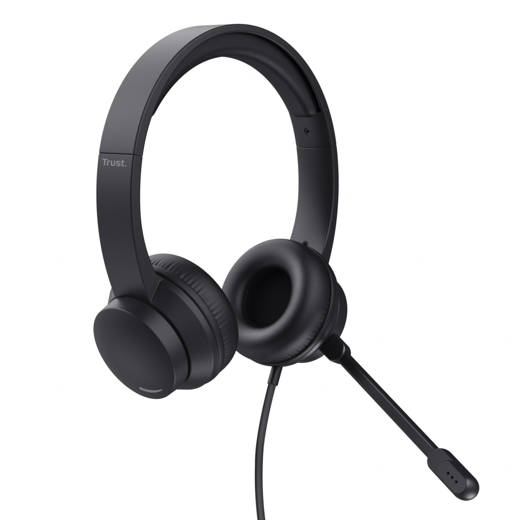 Trust Ayda – Headset met microfoon voor PC en Laptop met USB aansluiting - Afbeelding 2