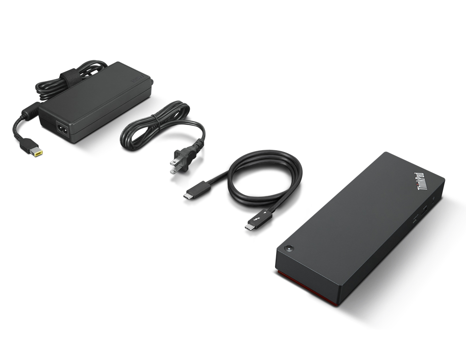 Lenovo ThinkPad Universal Thunderbolt 4 Bedraad Zwart - Afbeelding 2