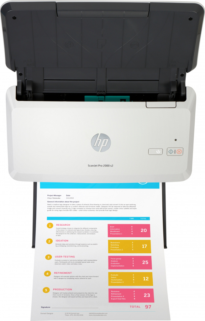HP ScanJet Pro 2000 s2 Paginascanner 600 x 600 DPI A4 Zwart, Wit - Afbeelding 15