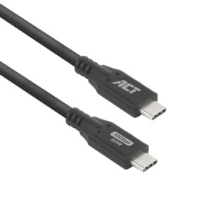 ACT USB 3.0 10Gbps 60W USB Type-C kabel, 2 meter