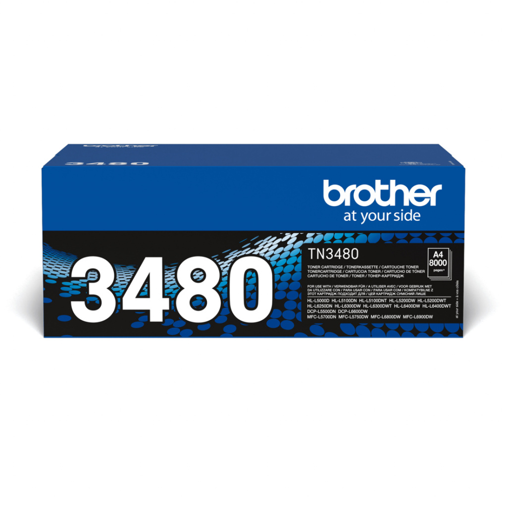 Brother TN-3480 tonercartridge 1 stuk(s) Origineel Zwart