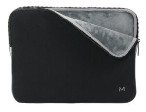 Mobilis 049016 laptoptas 35,6 cm (14") Opbergmap/sleeve Zwart, Grijs