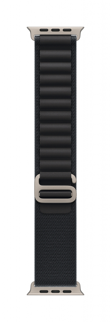 Apple MFTG4ZM/A slimme draagbare accessoire Band Zwart Titanium, Polyester, Spandex