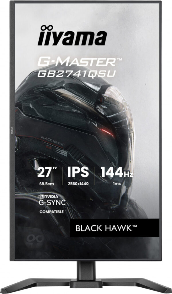 iiyama G-MASTER GB2741QSU-B1 computer monitor 68,6 cm (27") 2560 x 1440 Pixels Zwart - Afbeelding 2