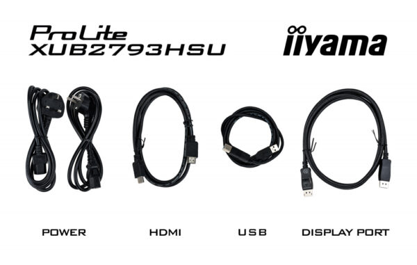 iiyama XUB2793QSU-B7 computer monitor 68,6 cm (27") 2560 x 1440 Pixels Quad HD LED Zwart - Afbeelding 13