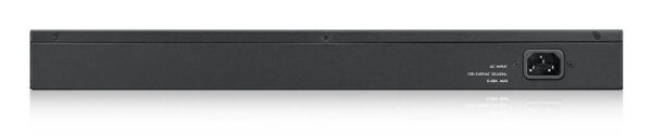 Zyxel GS1900-48HPv2 Managed L2 Gigabit Ethernet (10/100/1000) Power over Ethernet (PoE) Zwart - Afbeelding 3