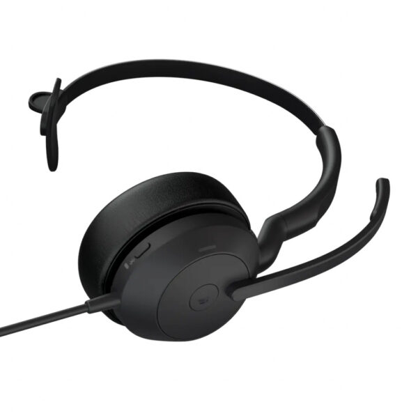 Jabra Evolve2 50 Headset Bedraad Hoofdband Kantoor/callcenter USB Type-C / USB Type-A Bluetooth Zwart - Afbeelding 2