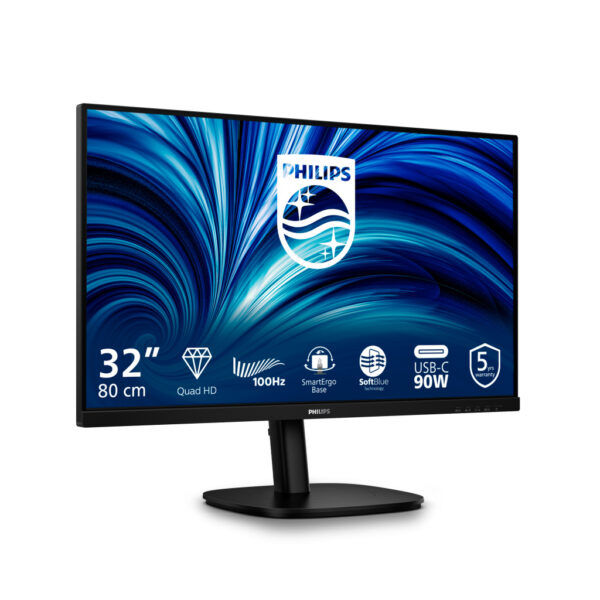 Philips 32B2U3601/00 computer monitor 80 cm (31.5") 2560 x 1440 Pixels Quad HD LCD Zwart - Afbeelding 13