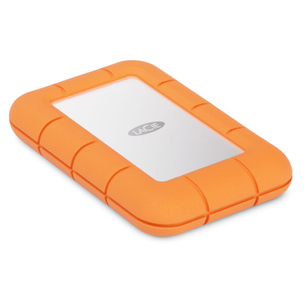 LaCie STND1000400 externe harde schijf 1 TB USB Type-C 3.2 Gen 1 (3.1 Gen 1) Grijs, Oranje - Afbeelding 3