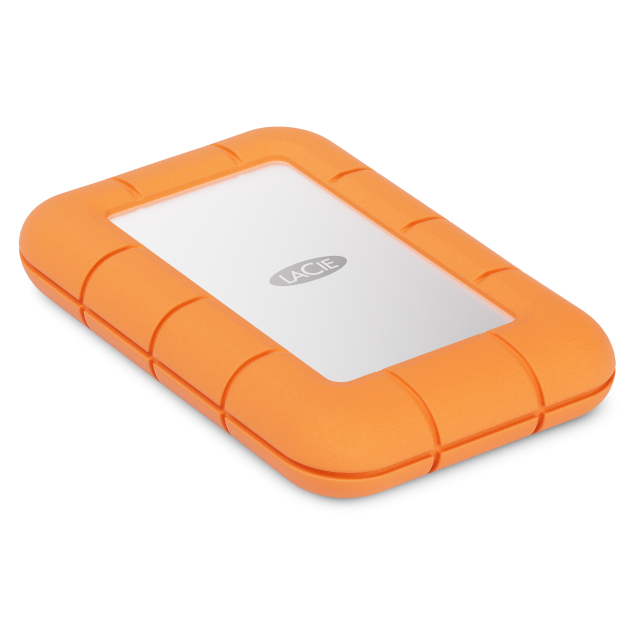 LaCie STND1000400 externe harde schijf 1 TB USB Type-C 3.2 Gen 1 (3.1 Gen 1) Grijs, Oranje - Afbeelding 3