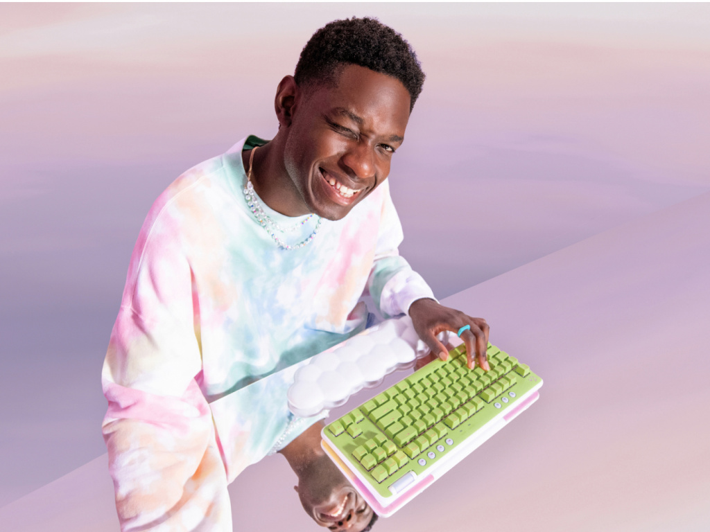 Logitech G G715 toetsenbord Gamen RF-draadloos + Bluetooth QWERTY US International Wit - Afbeelding 3