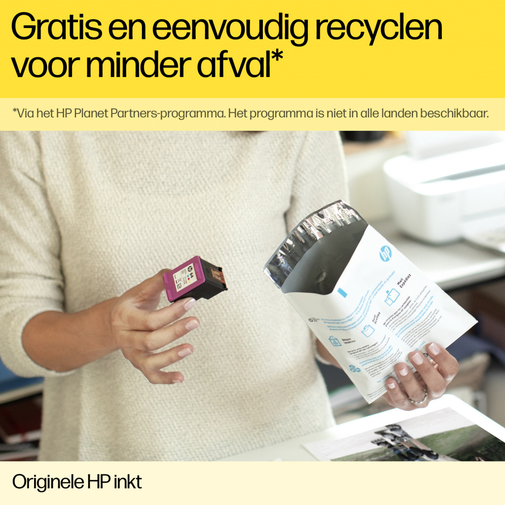 HP 45 grote originele zwarte inktcartridge - Afbeelding 5