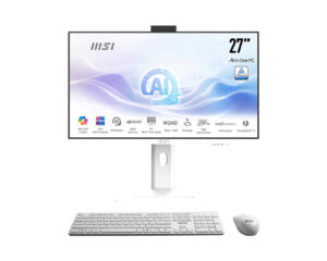 MSI Modern AM273QP AI 1UM-060EU Intel Core Ultra 7 155H 68,6 cm (27") 2560 x 1440 Pixels Alles-in-één-pc 32 GB DDR5-SDRAM 1 TB S