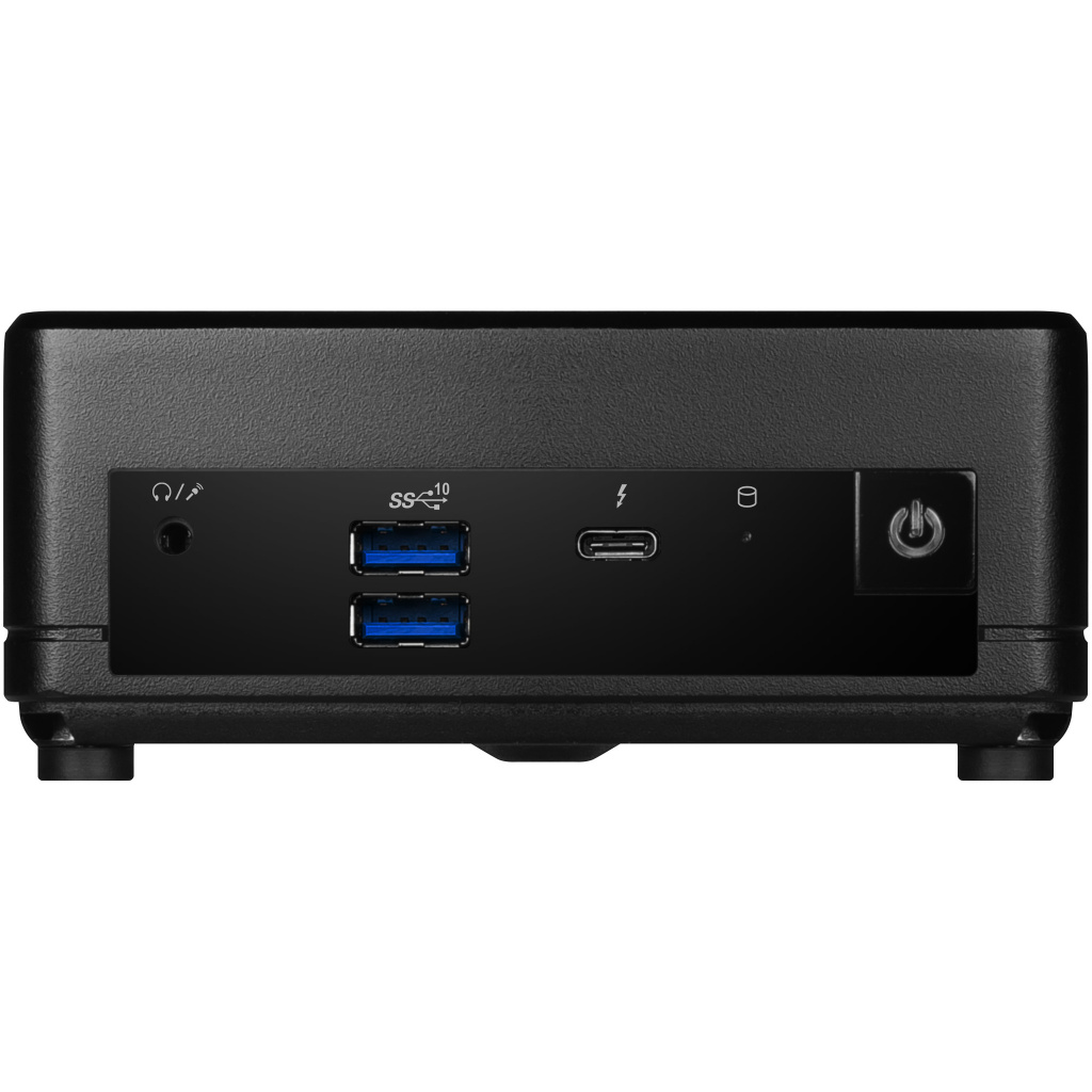 MSI Cubi 5 12M-002EU Intel® Core™ i5 i5-1235U 8 GB DDR4-SDRAM 512 GB SSD Windows 11 Pro Mini PC Zwart - Afbeelding 2