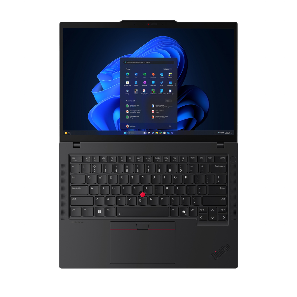 Lenovo ThinkPad T14 Gen 6 (Intel) Copilot+ PC Intel Core Ultra 7 258V Laptop 35,6 cm (14") WUXGA 32 GB LPDDR5x-SDRAM 1 TB SSD Wi - Afbeelding 10