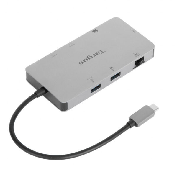 Targus DOCK423EU laptop dock & poortreplicator Bedraad USB 3.2 Gen 1 (3.1 Gen 1) Type-C Zilver - Afbeelding 4