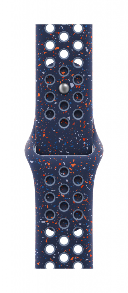 Apple Nike Sport Band Blauw Aluminium, Fluorelastomeer - Afbeelding 2